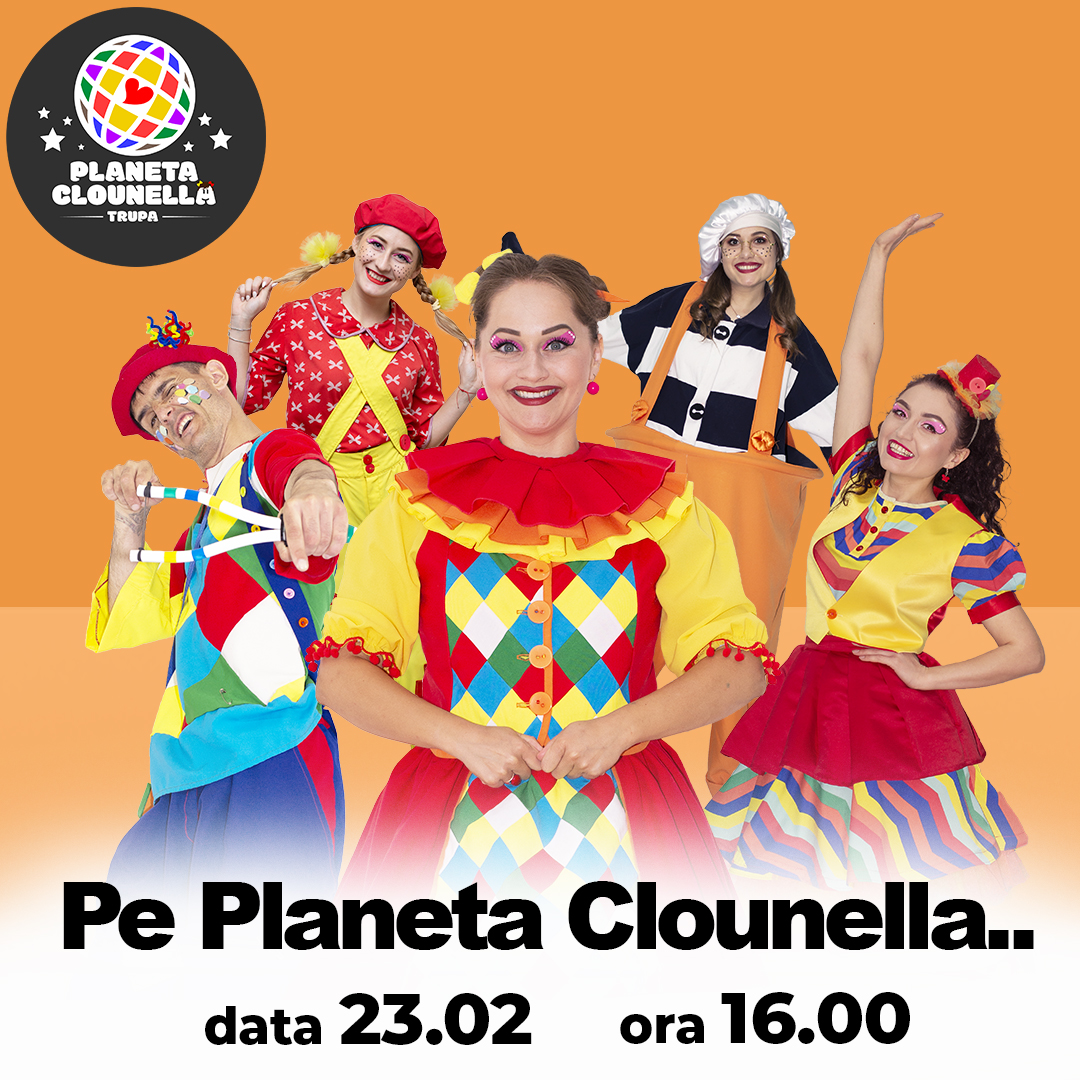 Bilete la Spectacol Pe Planeta Clounella - TRUPA Planeta Clounella