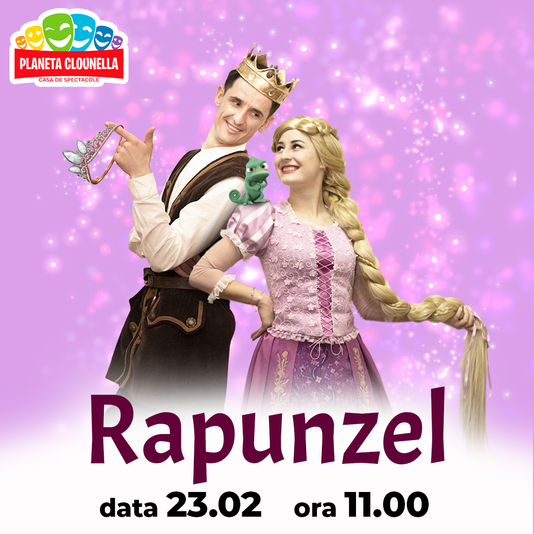 Bilete la RAPUNZEL Chisinau Moldova - Teatru pentru Copii - Planeta Clounella
